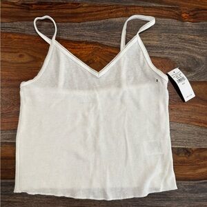 American Eagle White Tank Top